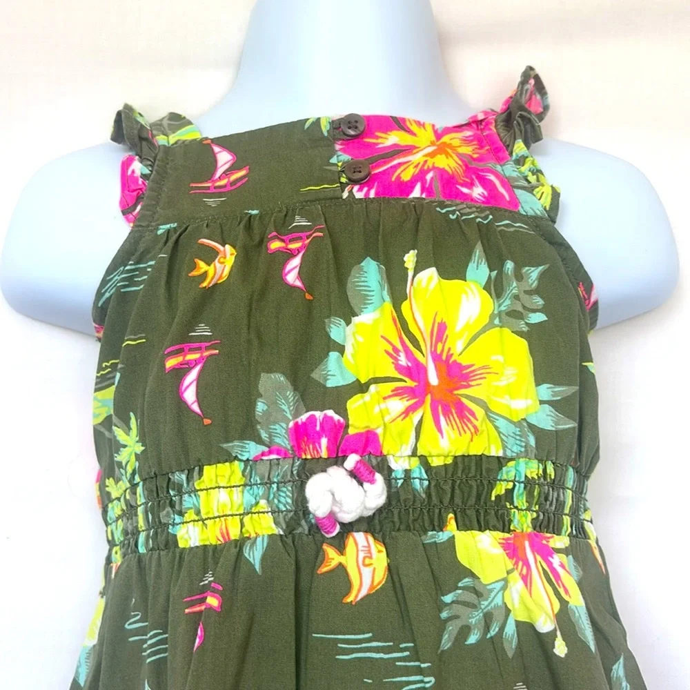 Carter’s | Baby Girl Tropical Floral Dress & Bloomers Set – Summer Outfit